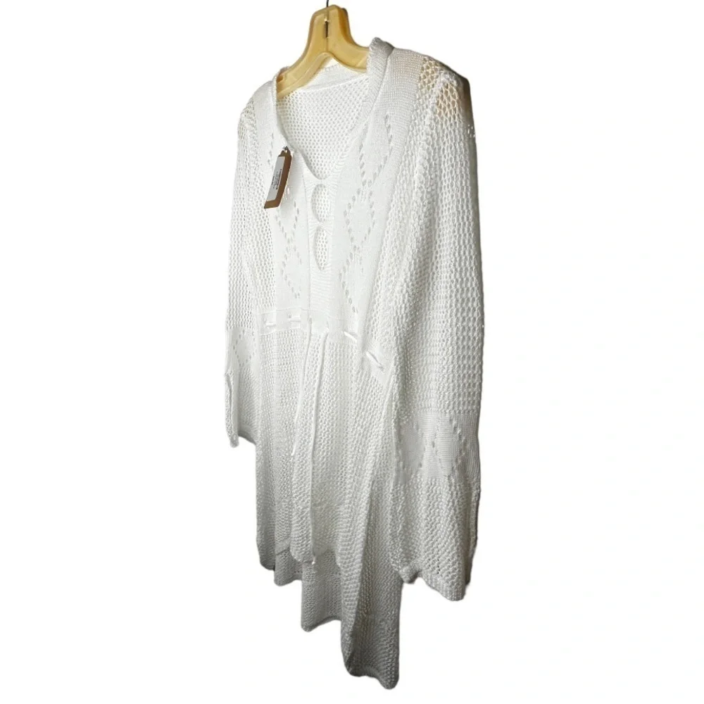 Sheer White‎ Cover-Up nwt